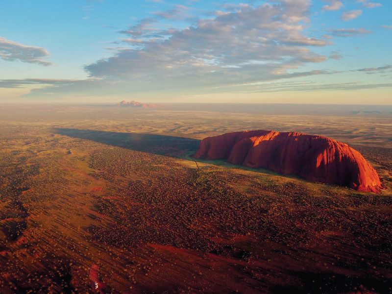 ayers rock uluru helicopter flight